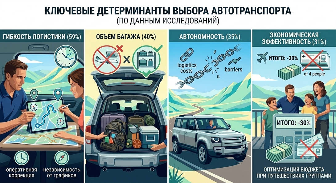  Развитие автотуризма в России: ключевые показатели, факторы роста и инфраструктурные перспективы

